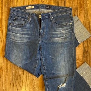 AG Stevie Cuff Jeans